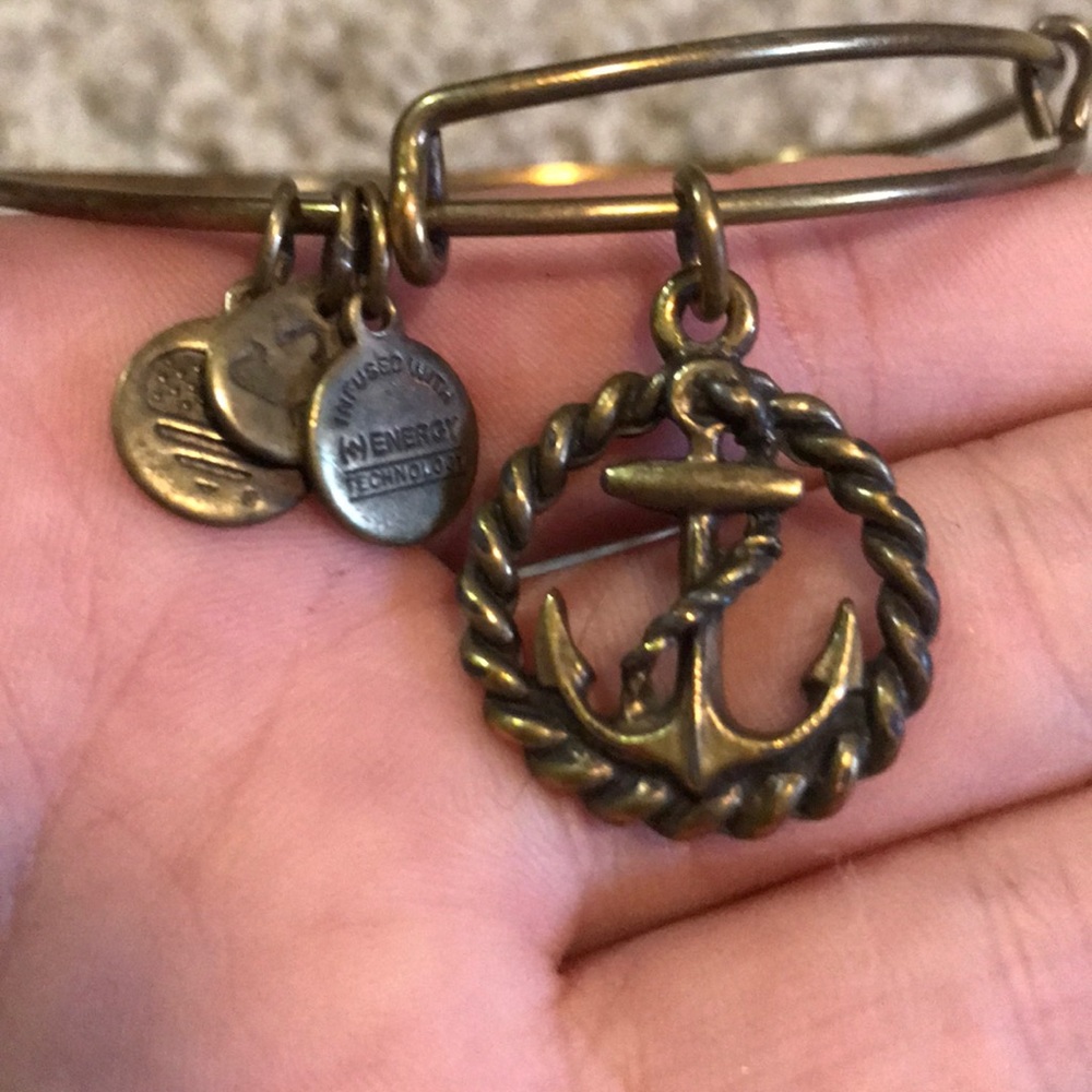 Alex And Ani anchor bracelet